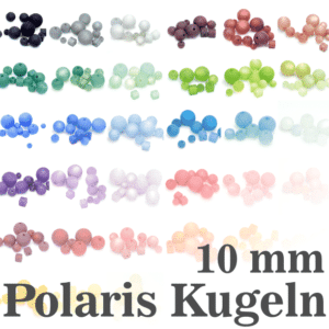 Polaris beads 10 mm color selection, 1 piece