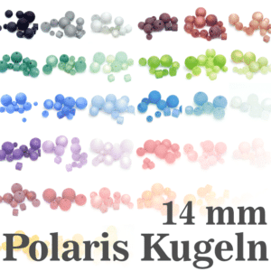 Perles Polaris 14 mm sélection de couleurs, 1 pièce