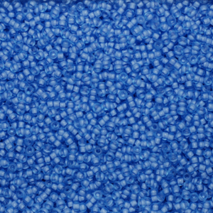 Miyuki Rocailles 11-1929 SF bleuet bleu pâle doublé 9.9g