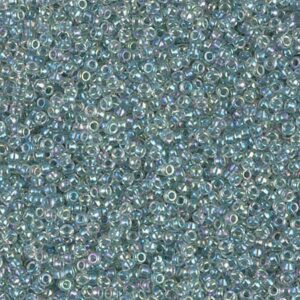 Miyuki Rocailles 15-263 cristal doublé mousse de mer AB 5g
