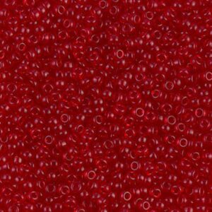Miyuki Rocailles 8-141 transparent ruby 9,9g