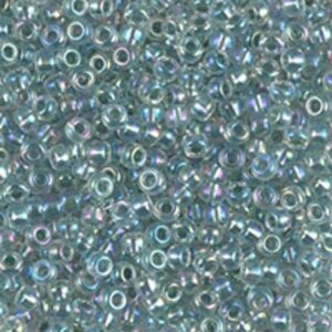 Miyuki Rocailles 8-263 cristal doublé mousse de mer AB 9.9g