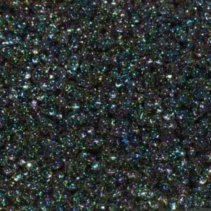 Miyuki Berry Beads Farfalle BB-2440 lustre arc-en-ciel gris transparent 5g