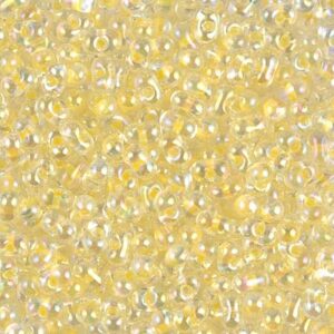 Miyuki Berry Beads Farfalle BB-273 light yellow lined crystal AB 5g