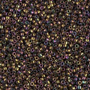 Delica Beads von Miyuki DB0023 metallic gold iris 5g