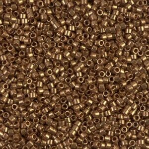 Delica Beads von Miyuki DB0115 dark topaz gold luster 5g