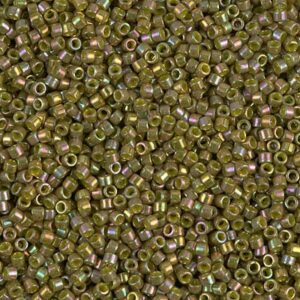 Delica Beads by Miyuki DB0133 opaque golden olive luster 5g