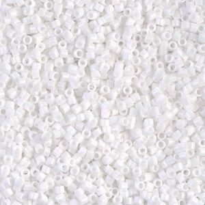 Delica Beads von Miyuki DB0200 white 5g