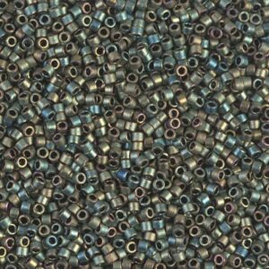 Delica Beads by Miyuki DB0324 matt metallic patina iris 5g