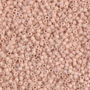 Delica Beads by Miyuki DB0354 matte opaque blush 5g