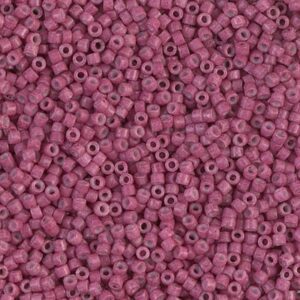 Delica Beads by Miyuki DB1376 dyed opaque antique rose 5g