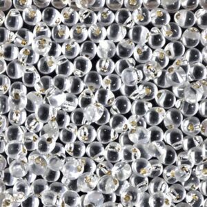 Drop Beads von Miyuki DP-1 silverlined crystal 5g