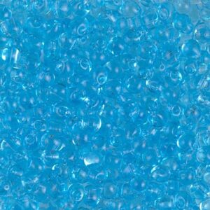 Drop Beads from Miyuki DP-148 transparent aqua 5g