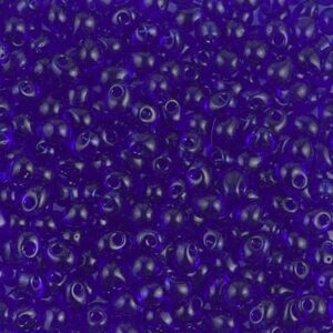 Drop Beads von Miyuki DP-151 transparent cobalt 5g