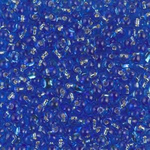 Drop Beads de Miyuki DP28-19 saphir argenté 5g