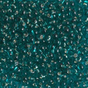 Drop Beads de Miyuki DP28-2425 sarcelle argentée 5g