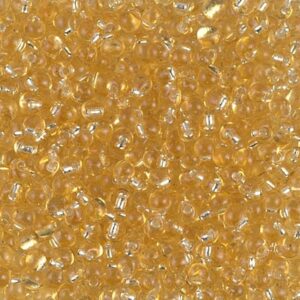 Drop Beads from Miyuki DP28-3 silverlined gold 5g