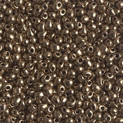 Drop Beads de Miyuki DP28-457 bronze foncé métallique (comme DB 22) 5g