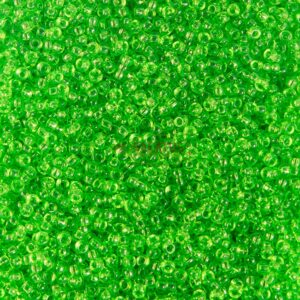 Miyuki Rocailles 11-144 citron vert transparent 9,9g