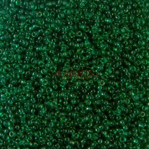Miyuki Rocailles 11-147 transparent emerald 9,9g