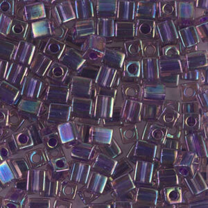 Miyuki Cube SB-356 purple lined amethyst AB 5g