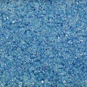 Miyuki Cube SB18-221 cristal doublé bleu ciel 5g