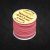 Velor ribbon color selection Ø 4x1.5mm 5m (€ 0.50 / m) - light pink