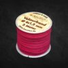 Velor ribbon color selection Ø 4x1.5mm 5m (€ 0.50 / m) - hot pink