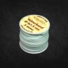 Velor ribbon color selection Ø 4x1.5mm 5m (€ 0.50 / m) - aquamarine