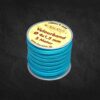 Velor ribbon color selection Ø 4x1.5mm 5m (€ 0.50 / m) - turquoise