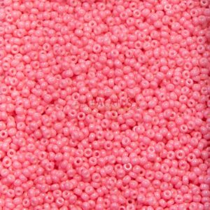 Miyuki Rocailles 11-1385 dyed opaque carnation pink 9,9g