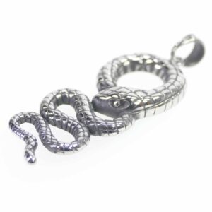 Pendant without chain Snake Snake stainless steel 57×23 mm 1x