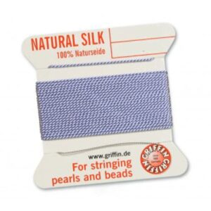 Pearl silk natural lilac cards 2m (€ 0.80 / m)