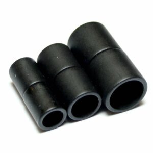 Magnetverschluss Zylinder Kunststoff schwarz matt