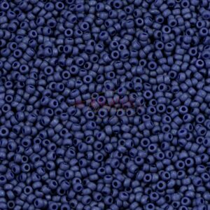 Miyuki Rocailles 11-2075 lustre cobalt opaque mat 9.9g