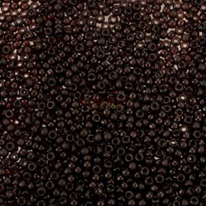 Miyuki Rocailles 11-2402SF transparent extra dark smoky amethyst 9,9g