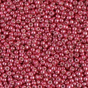Miyuki Rocailles 11-4211 duracoat galvanized light cranberry 9,9g