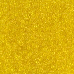 Miyuki Rocailles 15-136 transparent yellow 5g
