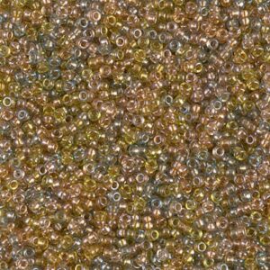 Miyuki Rocailles 15-3051 sand dune mix (gold beige aqua) 5g