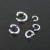 Open binding rings 925 silver Ø 3 - 6.7 mm 10 pieces - 3mm