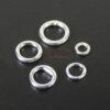 Jump rings closed 925 silver Ø 4.5 - 7 mm 10 pieces - 4,5mm