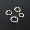 Split rings 925 silver Ø 5 - 7 mm 10 pieces - 5mm