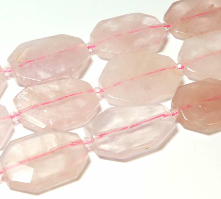 Disques de quartz rose