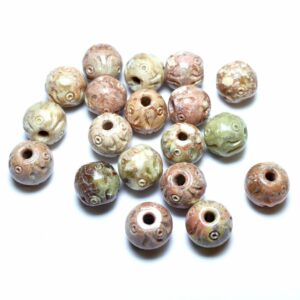 Bacon stone 15 mm, 1 pearl