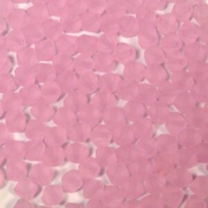 Crystal beads Bicone PRECIOSA pink sapphire matt 6 mm
