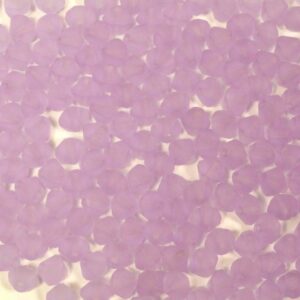 Perles de cristal bicône PRECIOSA violet mat 6 mm