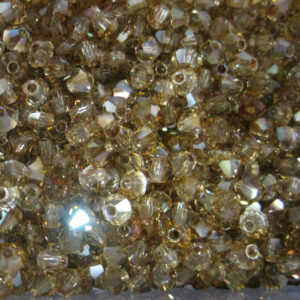 Perles de cristal Bicône PRECIOSA cristal celsian 3-6 mm