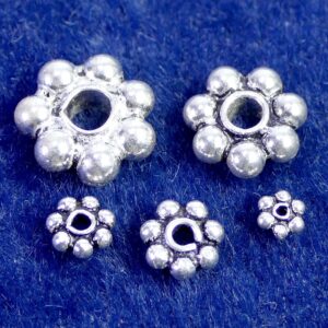 Daisy Spacer 925 silver Ø 3-10 mm