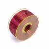 Nymo yarn color selection Ø 0.15mm L 44.5m (€ 0.03 / m) - wine red 24