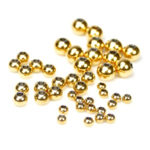 Plain rounds stainless steel *gold* 4-8 mm 10 pieces